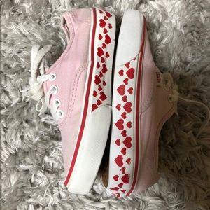 Vans with hearts